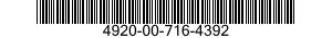 4920-00-716-4392  4920007164392 007164392