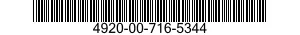 4920-00-716-5344  4920007165344 007165344