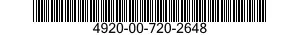 4920-00-720-2648  4920007202648 007202648