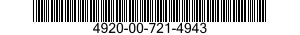 4920-00-721-4943  4920007214943 007214943
