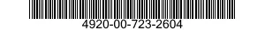 4920-00-723-2604  4920007232604 007232604