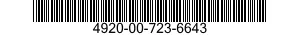 4920-00-723-6643  4920007236643 007236643
