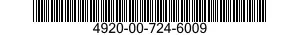 4920-00-724-6009  4920007246009 007246009