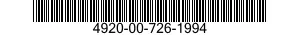 4920-00-726-1994  4920007261994 007261994
