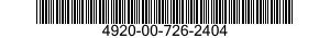 4920-00-726-2404 ADAPTER ASSEMBLY,INTERFACE DEVICE 4920007262404 007262404