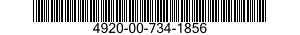 4920-00-734-1856  4920007341856 007341856