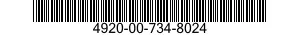 4920-00-734-8024  4920007348024 007348024
