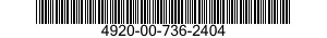 4920-00-736-2404  4920007362404 007362404