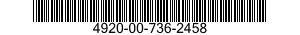 4920-00-736-2458  4920007362458 007362458