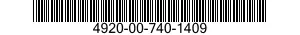 4920-00-740-1409 STAND,MAINTENANCE,AIRCRAFT ENGINE 4920007401409 007401409