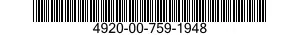 4920-00-759-1948  4920007591948 007591948