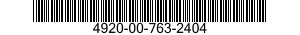 4920-00-763-2404  4920007632404 007632404