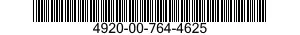 4920-00-764-4625  4920007644625 007644625