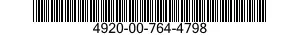 4920-00-764-4798  4920007644798 007644798