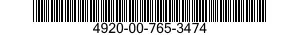 4920-00-765-3474  4920007653474 007653474