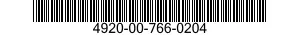 4920-00-766-0204  4920007660204 007660204