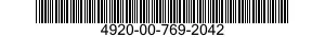 4920-00-769-2042  4920007692042 007692042
