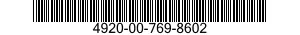 4920-00-769-8602  4920007698602 007698602