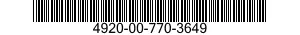4920-00-770-3649  4920007703649 007703649