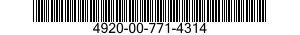 4920-00-771-4314  4920007714314 007714314