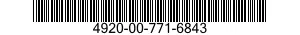 4920-00-771-6843  4920007716843 007716843