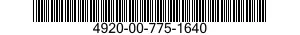 4920-00-775-1640  4920007751640 007751640