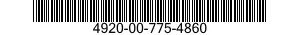 4920-00-775-4860  4920007754860 007754860