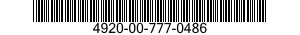 4920-00-777-0486  4920007770486 007770486