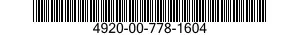 4920-00-778-1604  4920007781604 007781604