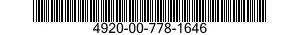 4920-00-778-1646  4920007781646 007781646