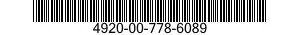 4920-00-778-6089 SUPPORT,THIRD POINT ADAPTER 4920007786089 007786089