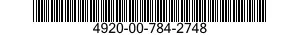 4920-00-784-2748  4920007842748 007842748