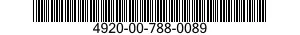 4920-00-788-0089 TEST SET,CONTROL 4920007880089 007880089