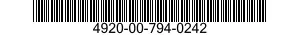 4920-00-794-0242  4920007940242 007940242
