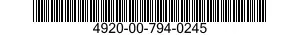 4920-00-794-0245  4920007940245 007940245