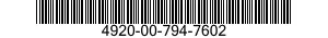 4920-00-794-7602 TEST SET,AUTOMATIC PILOT FLIGHT CONTROLLER 4920007947602 007947602