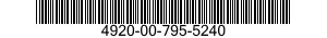 4920-00-795-5240  4920007955240 007955240