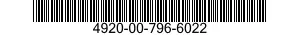 4920-00-796-6022  4920007966022 007966022