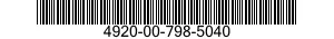 4920-00-798-5040  4920007985040 007985040