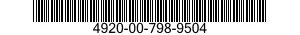 4920-00-798-9504  4920007989504 007989504