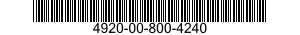 4920-00-800-4240  4920008004240 008004240