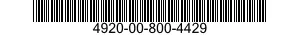 4920-00-800-4429  4920008004429 008004429