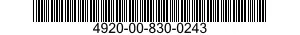 4920-00-830-0243  4920008300243 008300243