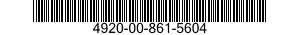 4920-00-861-5604  4920008615604 008615604