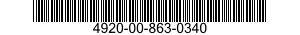4920-00-863-0340  4920008630340 008630340