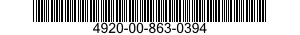 4920-00-863-0394  4920008630394 008630394