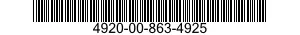 4920-00-863-4925  4920008634925 008634925