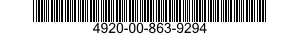4920-00-863-9294  4920008639294 008639294
