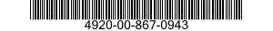 4920-00-867-0943  4920008670943 008670943