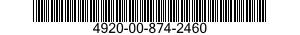 4920-00-874-2460 MAINTENANCE KIT,AIRCRAFT 4920008742460 008742460